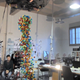 Image for article titled Ball Pit Turned into Levitating Rainbow Column